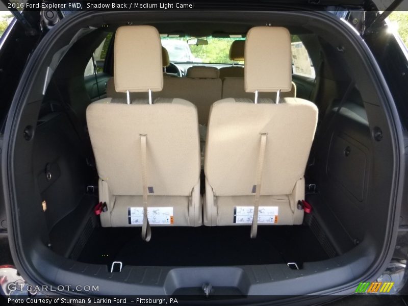 Shadow Black / Medium Light Camel 2016 Ford Explorer FWD