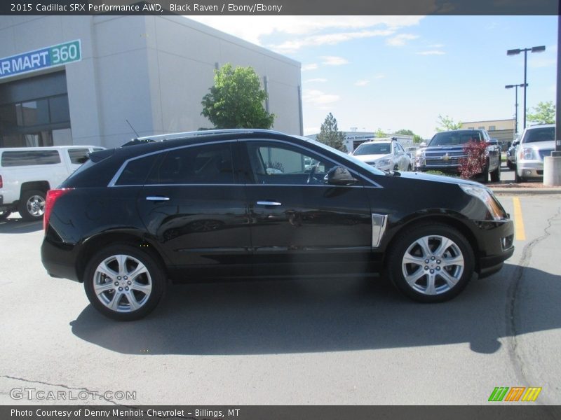 Black Raven / Ebony/Ebony 2015 Cadillac SRX Performance AWD