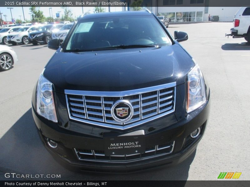 Black Raven / Ebony/Ebony 2015 Cadillac SRX Performance AWD