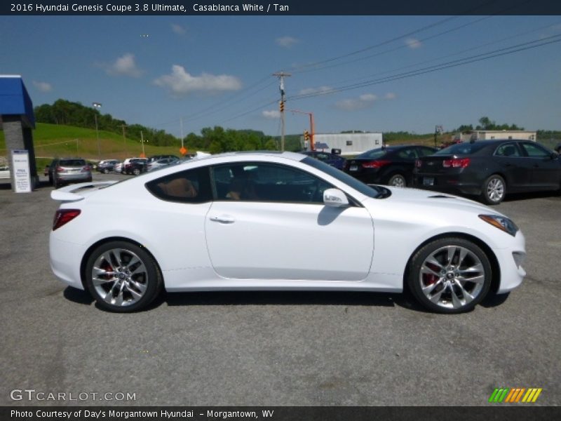  2016 Genesis Coupe 3.8 Ultimate Casablanca White