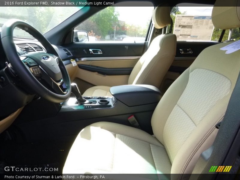 Shadow Black / Medium Light Camel 2016 Ford Explorer FWD