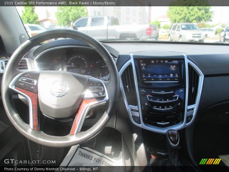 Black Raven / Ebony/Ebony 2015 Cadillac SRX Performance AWD