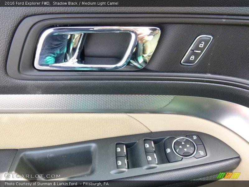 Shadow Black / Medium Light Camel 2016 Ford Explorer FWD