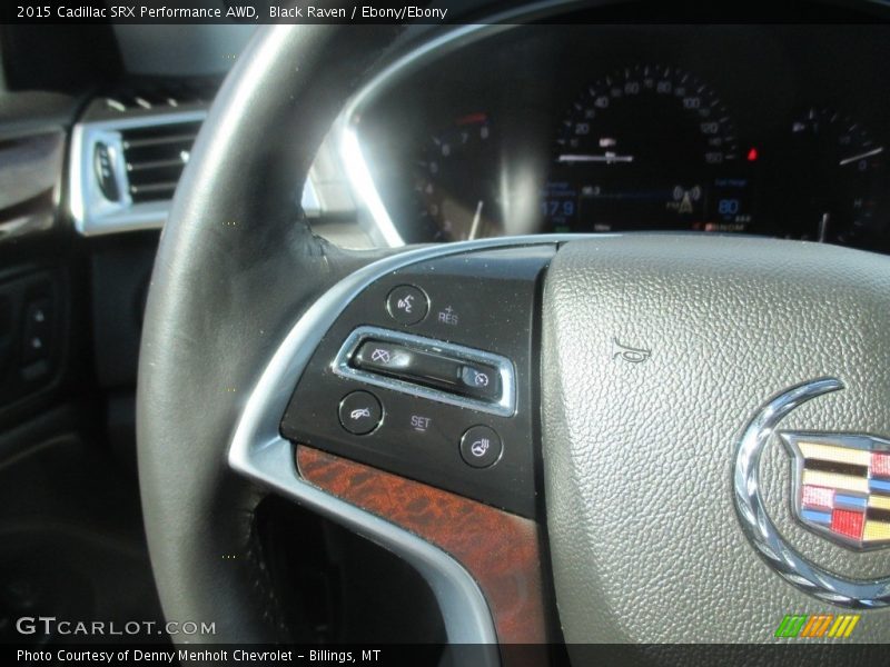 Black Raven / Ebony/Ebony 2015 Cadillac SRX Performance AWD