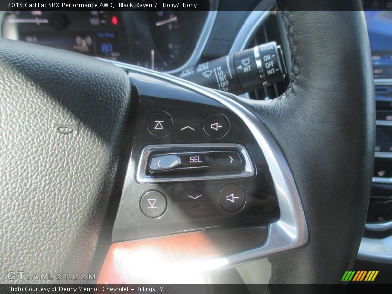 Black Raven / Ebony/Ebony 2015 Cadillac SRX Performance AWD