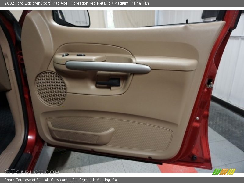 Toreador Red Metallic / Medium Prairie Tan 2002 Ford Explorer Sport Trac 4x4