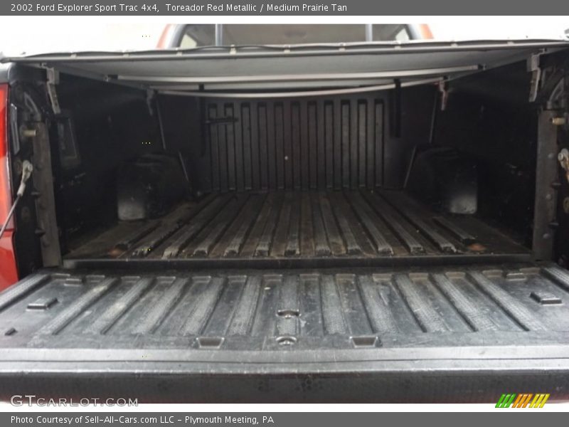 Toreador Red Metallic / Medium Prairie Tan 2002 Ford Explorer Sport Trac 4x4
