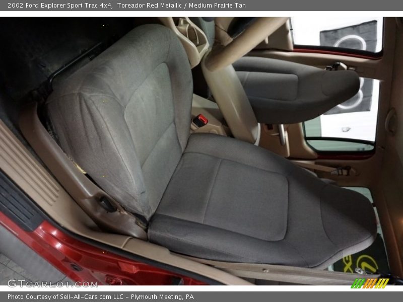 Toreador Red Metallic / Medium Prairie Tan 2002 Ford Explorer Sport Trac 4x4