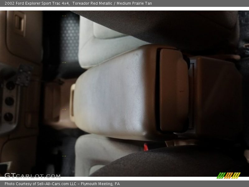 Toreador Red Metallic / Medium Prairie Tan 2002 Ford Explorer Sport Trac 4x4