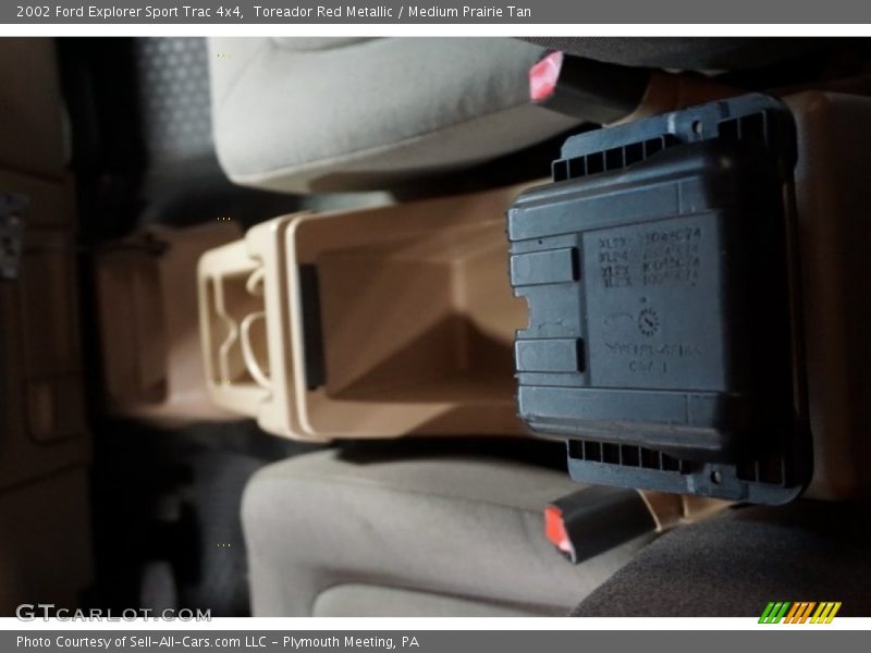 Toreador Red Metallic / Medium Prairie Tan 2002 Ford Explorer Sport Trac 4x4