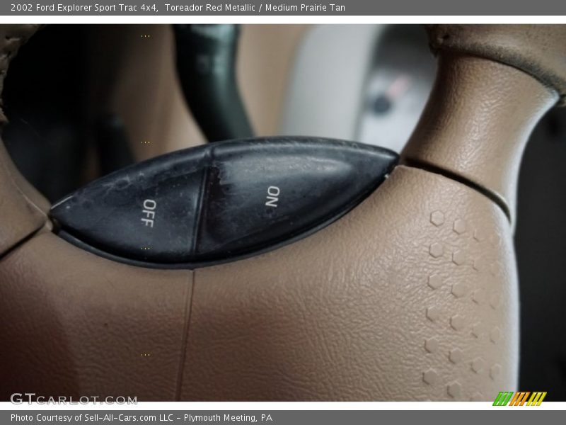 Toreador Red Metallic / Medium Prairie Tan 2002 Ford Explorer Sport Trac 4x4