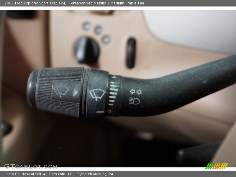 Toreador Red Metallic / Medium Prairie Tan 2002 Ford Explorer Sport Trac 4x4