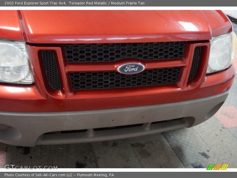 Toreador Red Metallic / Medium Prairie Tan 2002 Ford Explorer Sport Trac 4x4