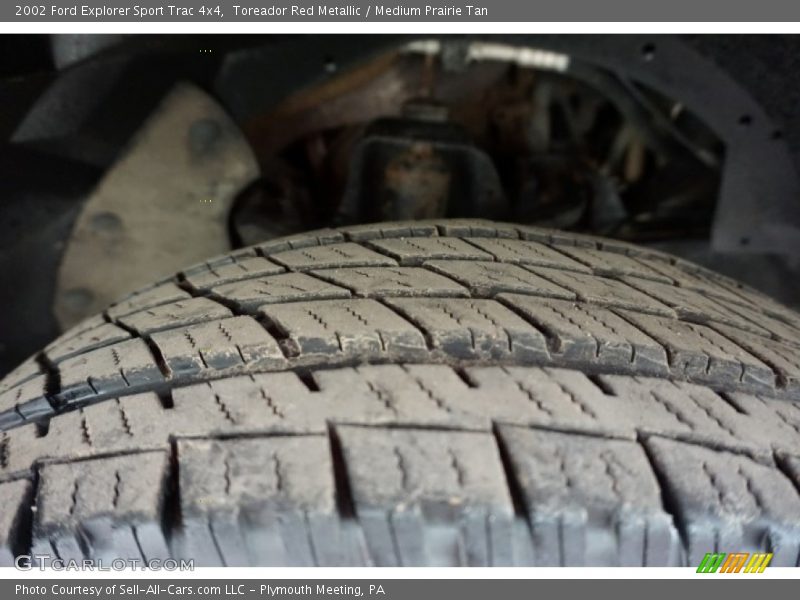 Toreador Red Metallic / Medium Prairie Tan 2002 Ford Explorer Sport Trac 4x4