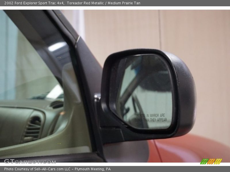 Toreador Red Metallic / Medium Prairie Tan 2002 Ford Explorer Sport Trac 4x4