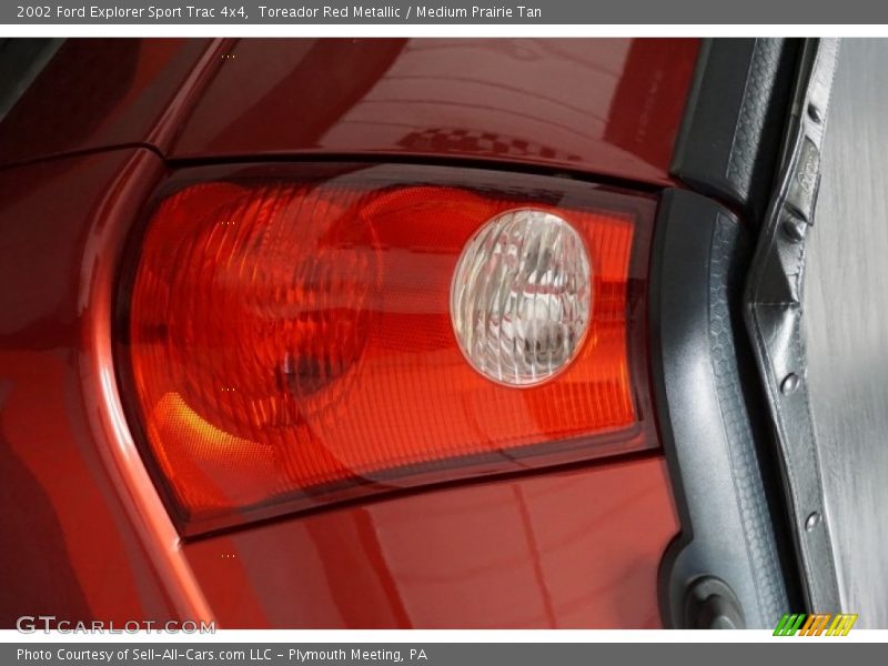 Toreador Red Metallic / Medium Prairie Tan 2002 Ford Explorer Sport Trac 4x4