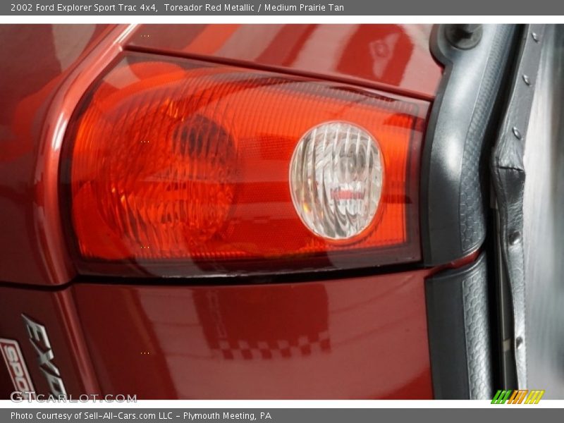 Toreador Red Metallic / Medium Prairie Tan 2002 Ford Explorer Sport Trac 4x4