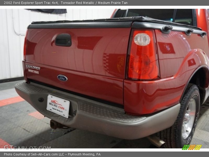 Toreador Red Metallic / Medium Prairie Tan 2002 Ford Explorer Sport Trac 4x4