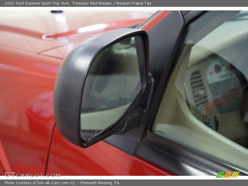 Toreador Red Metallic / Medium Prairie Tan 2002 Ford Explorer Sport Trac 4x4