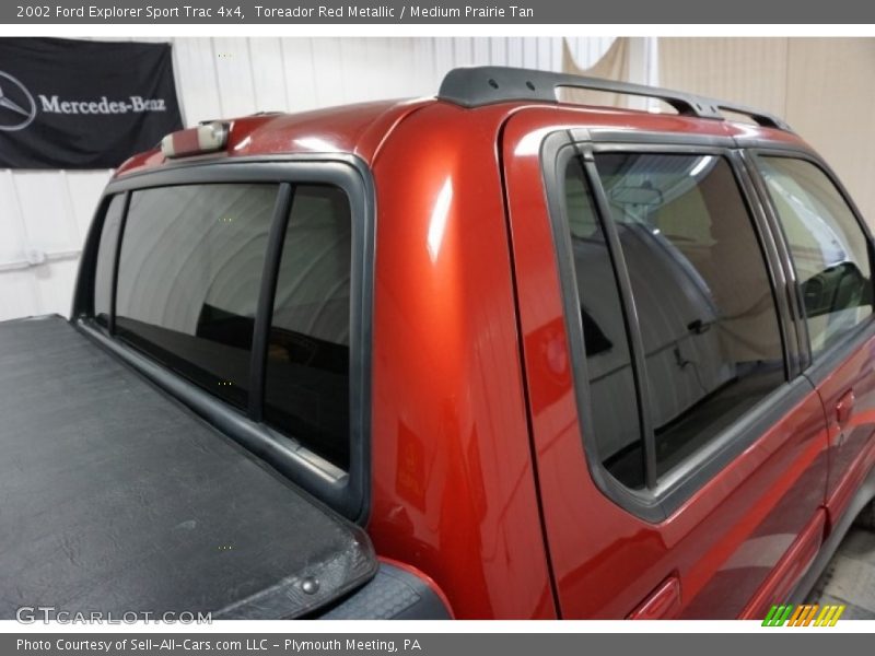 Toreador Red Metallic / Medium Prairie Tan 2002 Ford Explorer Sport Trac 4x4