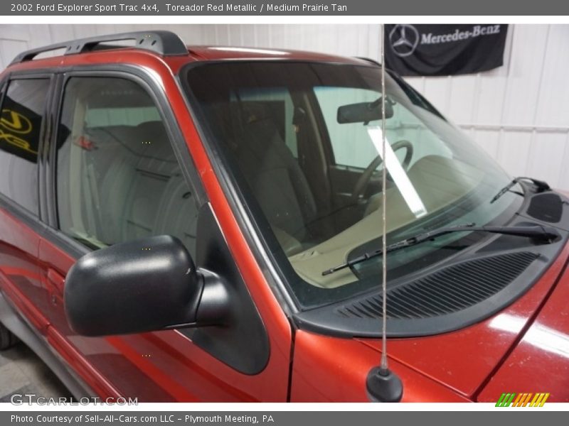 Toreador Red Metallic / Medium Prairie Tan 2002 Ford Explorer Sport Trac 4x4