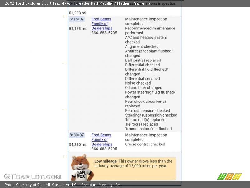 Toreador Red Metallic / Medium Prairie Tan 2002 Ford Explorer Sport Trac 4x4