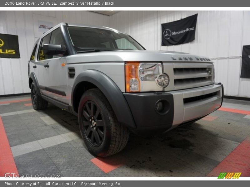 Zambezi Silver Metallic / Black 2006 Land Rover LR3 V8 SE