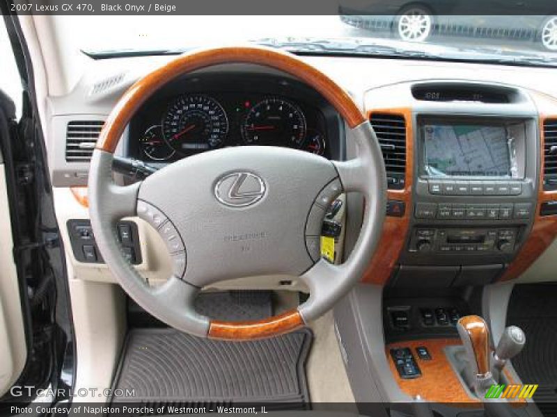 Black Onyx / Beige 2007 Lexus GX 470