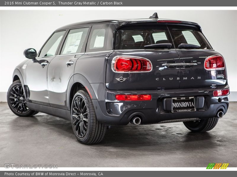 Thunder Gray Metallic / Carbon Black 2016 Mini Clubman Cooper S