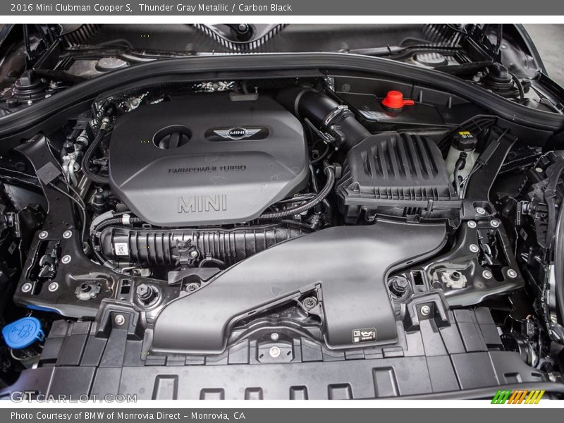 Thunder Gray Metallic / Carbon Black 2016 Mini Clubman Cooper S