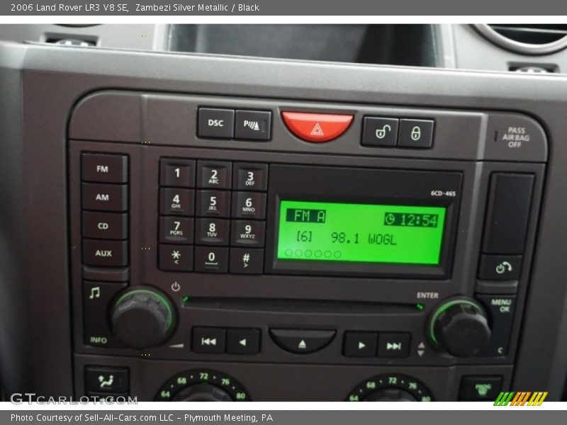 Zambezi Silver Metallic / Black 2006 Land Rover LR3 V8 SE