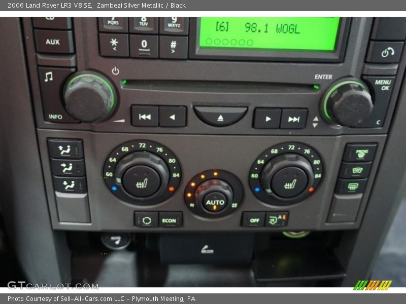 Zambezi Silver Metallic / Black 2006 Land Rover LR3 V8 SE