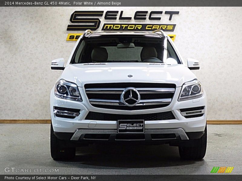 Polar White / Almond Beige 2014 Mercedes-Benz GL 450 4Matic