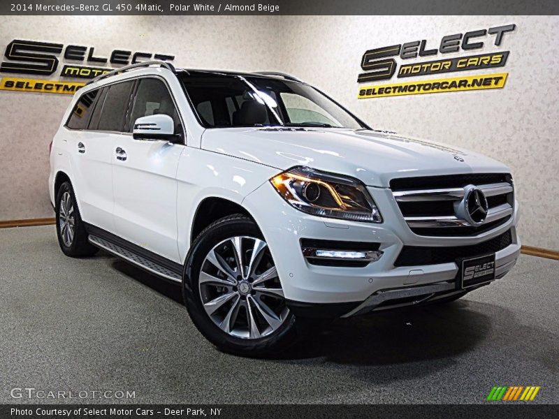 Polar White / Almond Beige 2014 Mercedes-Benz GL 450 4Matic