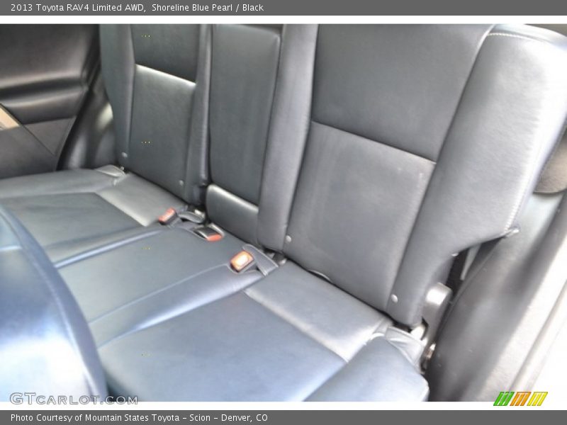 Shoreline Blue Pearl / Black 2013 Toyota RAV4 Limited AWD