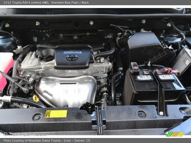 Shoreline Blue Pearl / Black 2013 Toyota RAV4 Limited AWD