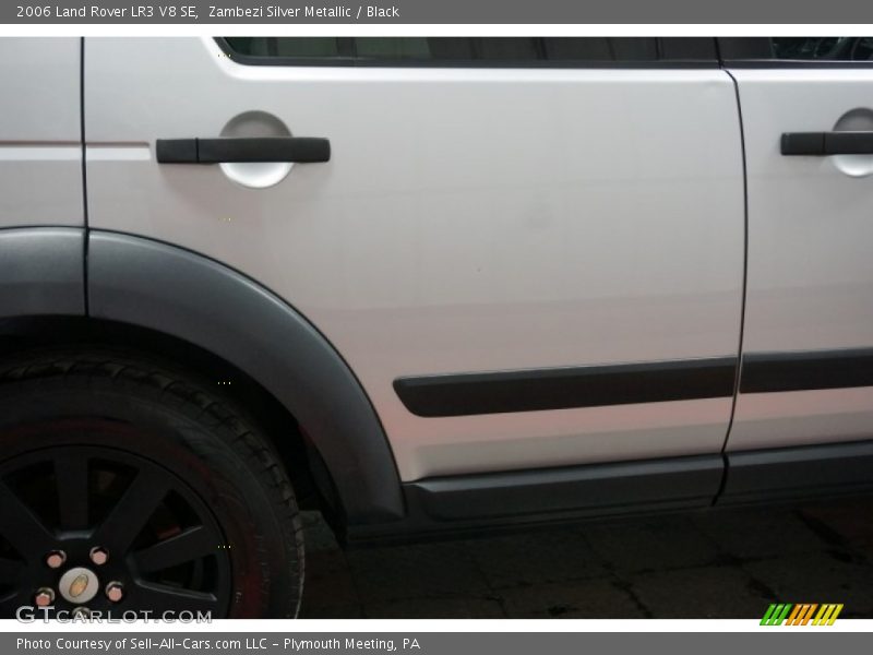 Zambezi Silver Metallic / Black 2006 Land Rover LR3 V8 SE