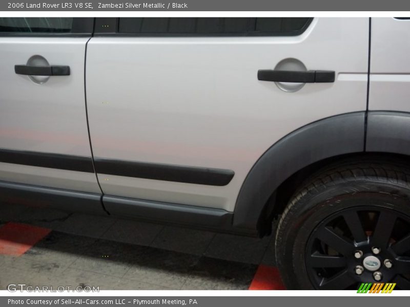 Zambezi Silver Metallic / Black 2006 Land Rover LR3 V8 SE