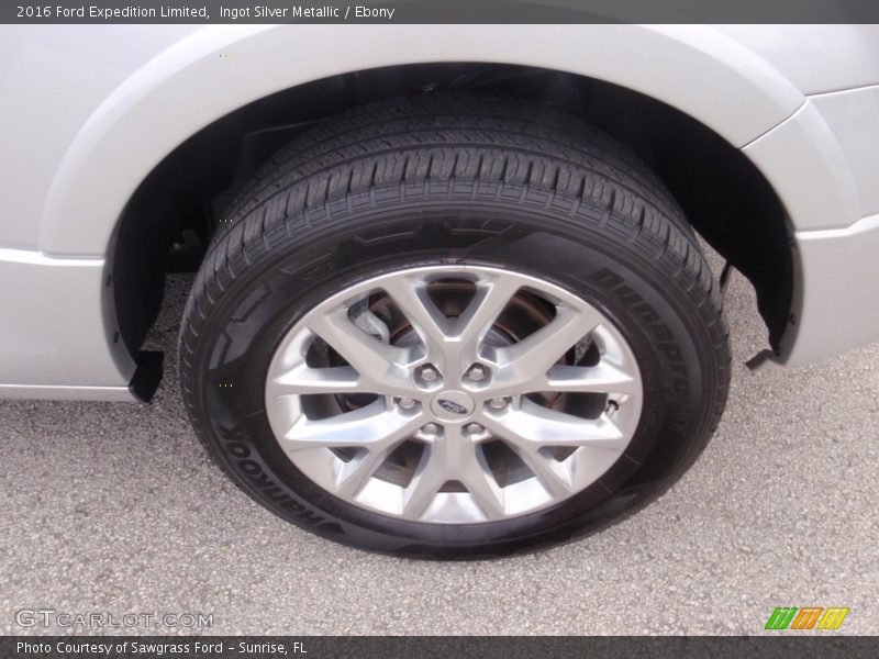 Ingot Silver Metallic / Ebony 2016 Ford Expedition Limited