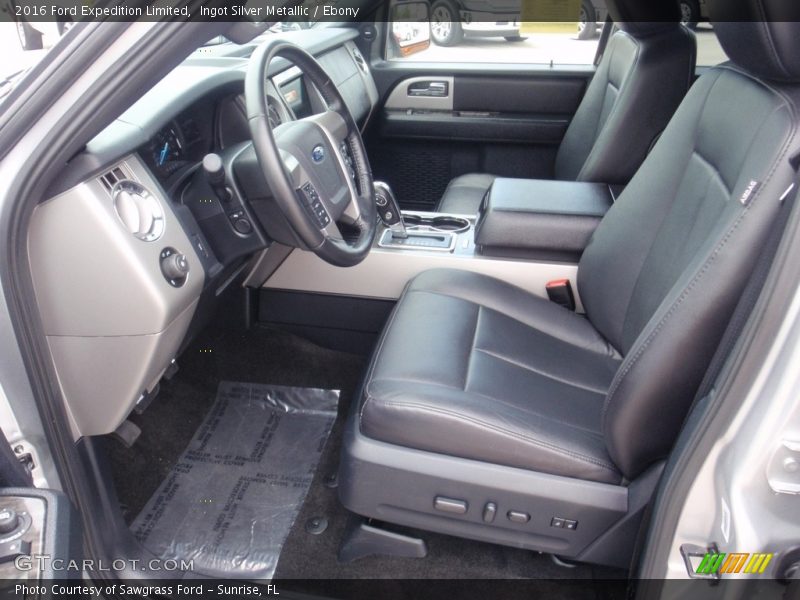 Ingot Silver Metallic / Ebony 2016 Ford Expedition Limited