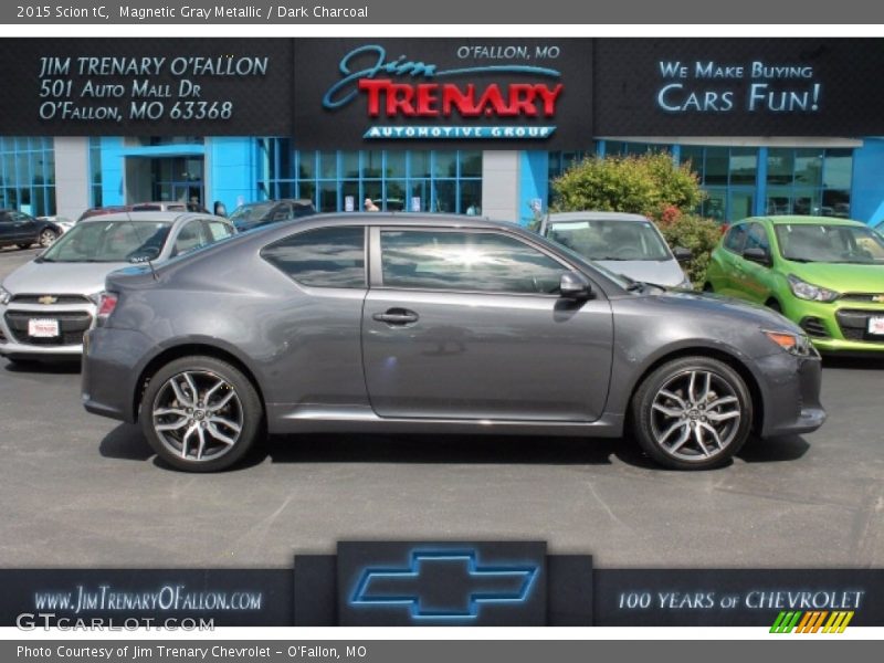 Magnetic Gray Metallic / Dark Charcoal 2015 Scion tC