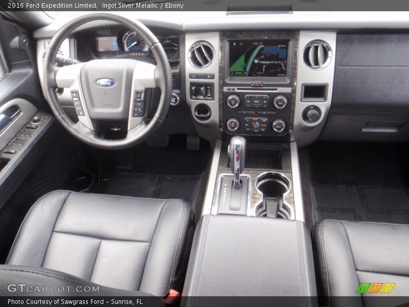 Ingot Silver Metallic / Ebony 2016 Ford Expedition Limited