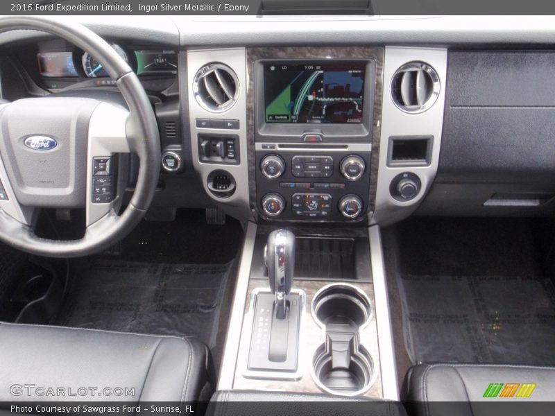 Ingot Silver Metallic / Ebony 2016 Ford Expedition Limited