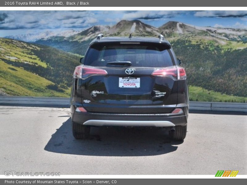 Black / Black 2016 Toyota RAV4 Limited AWD