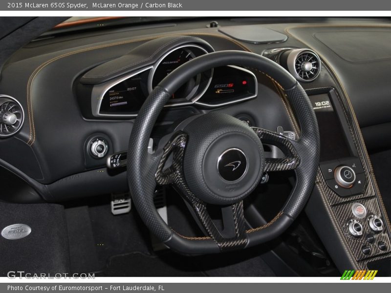  2015 650S Spyder Steering Wheel