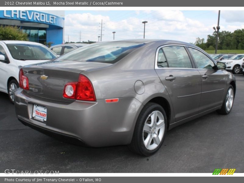 Mocha Steel Metallic / Cocoa/Cashmere 2012 Chevrolet Malibu LS