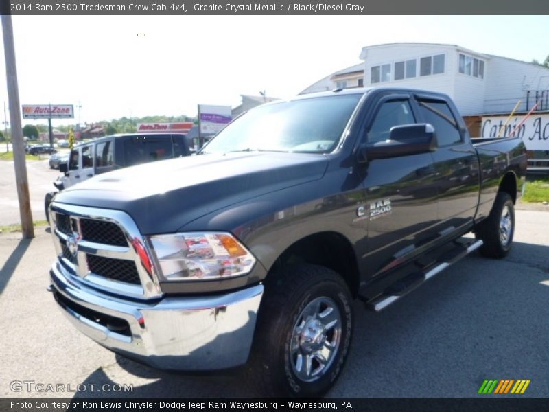 Granite Crystal Metallic / Black/Diesel Gray 2014 Ram 2500 Tradesman Crew Cab 4x4