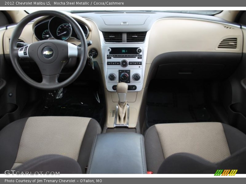 Mocha Steel Metallic / Cocoa/Cashmere 2012 Chevrolet Malibu LS