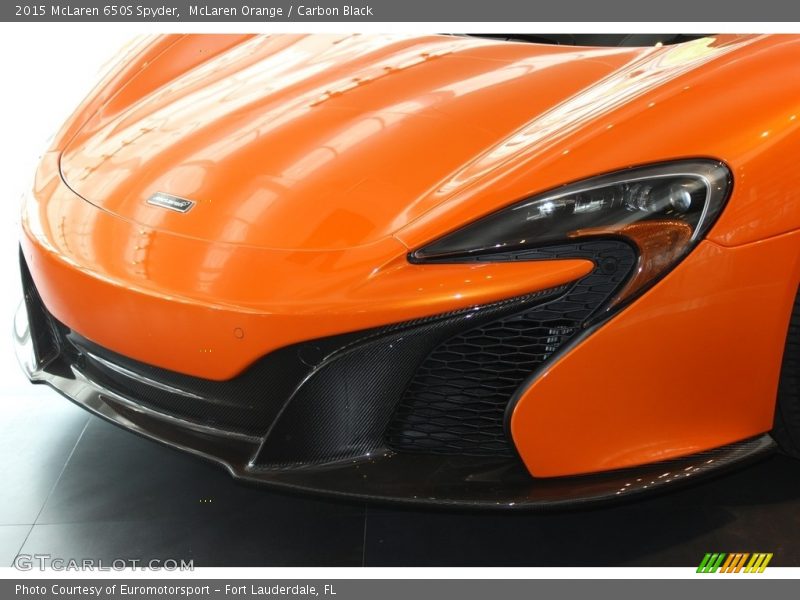 McLaren Orange / Carbon Black 2015 McLaren 650S Spyder