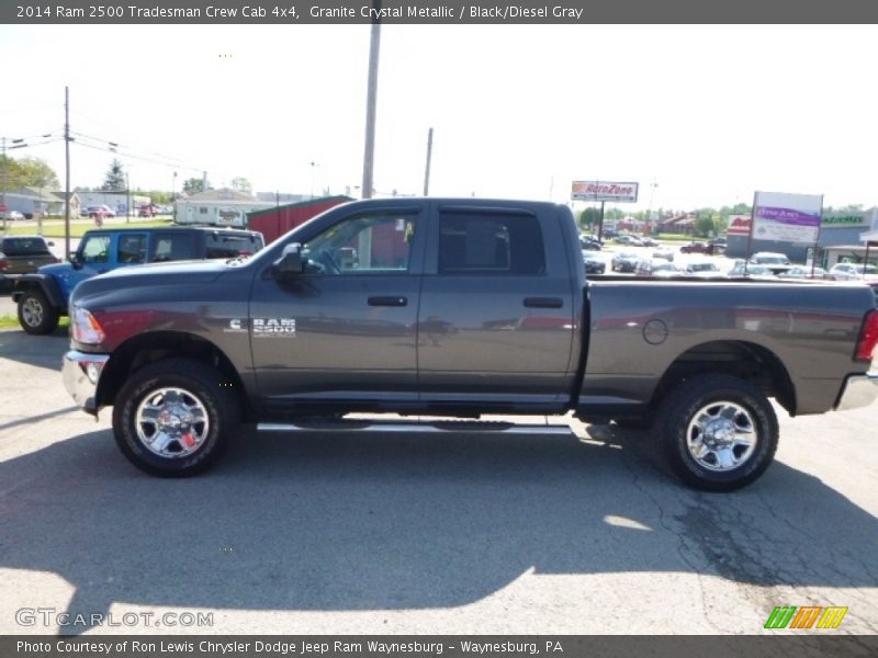 Granite Crystal Metallic / Black/Diesel Gray 2014 Ram 2500 Tradesman Crew Cab 4x4